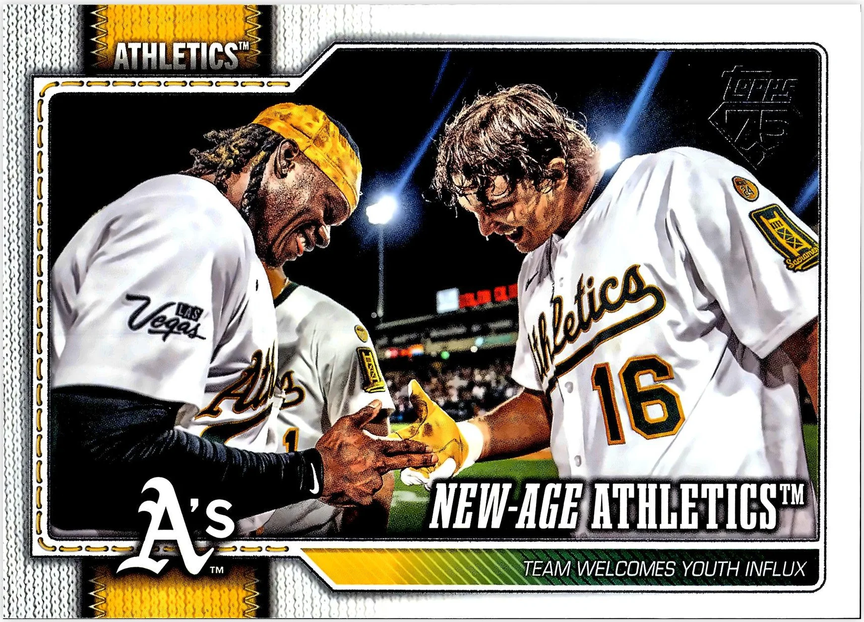 New-Age Athletics 2026 Topps #122 baseball card - Front