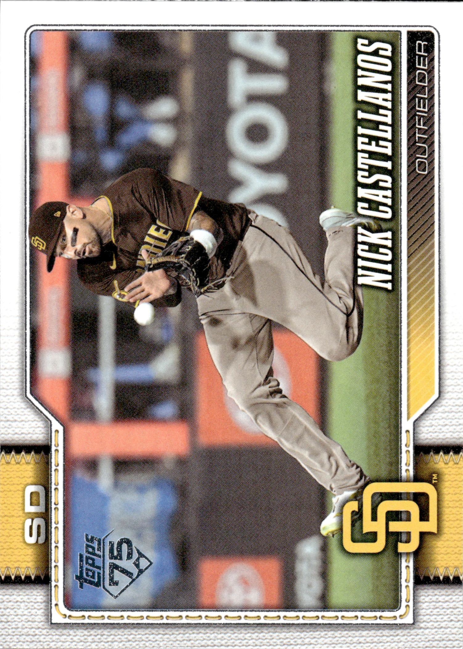 Nick Castellanos #437 2025 Topps Series 2 Baseball baseball card - Front