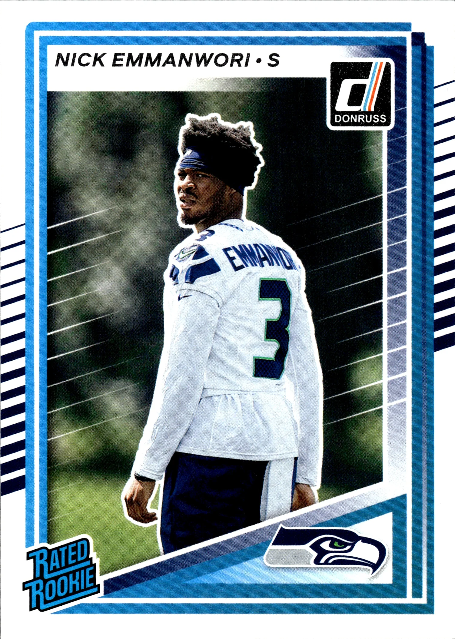 Nick Emmanwori 2025 Donruss #348 football rookie card - Front