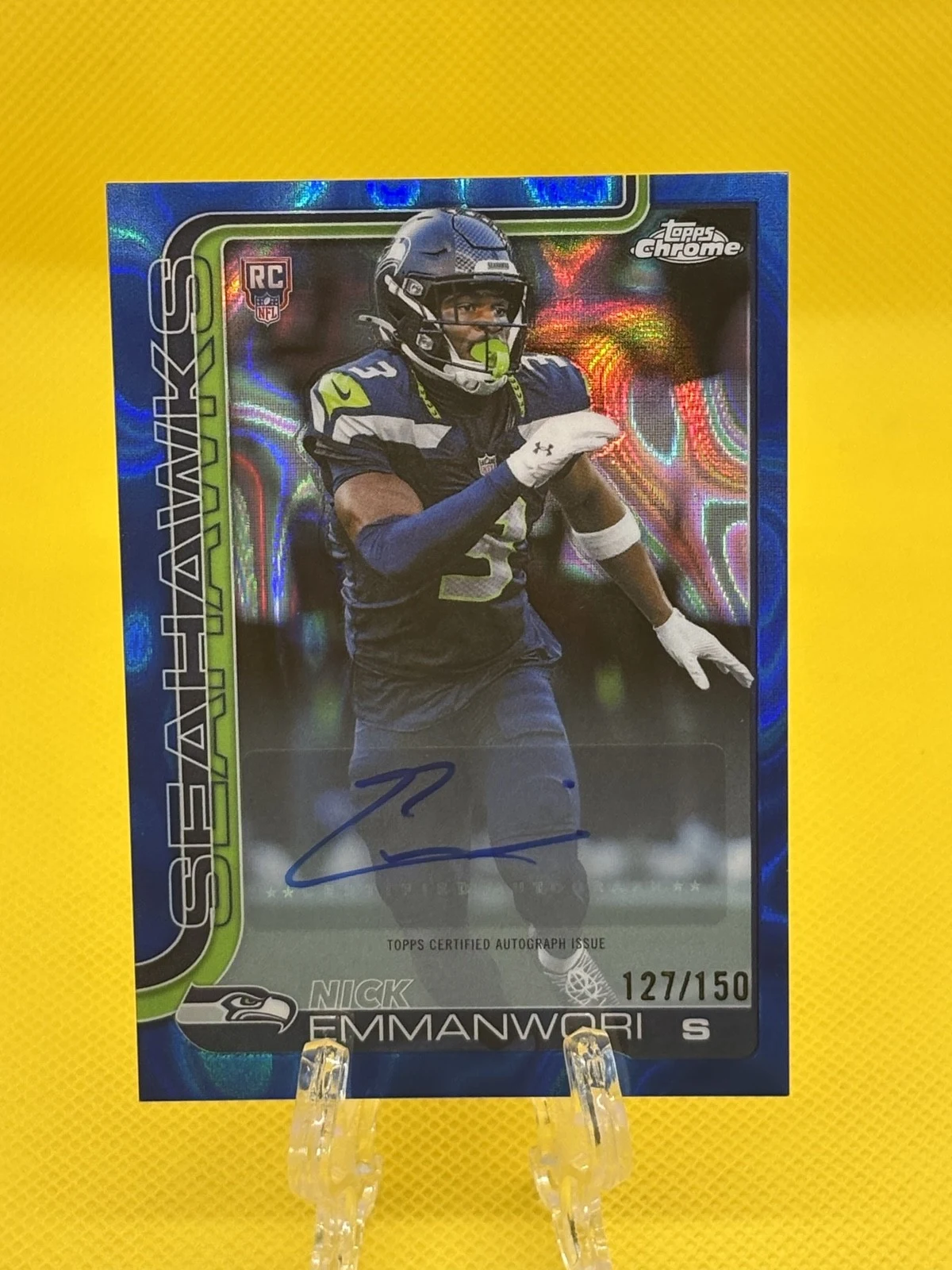 Nick Emmanwori 2025 Topps Chrome Football card