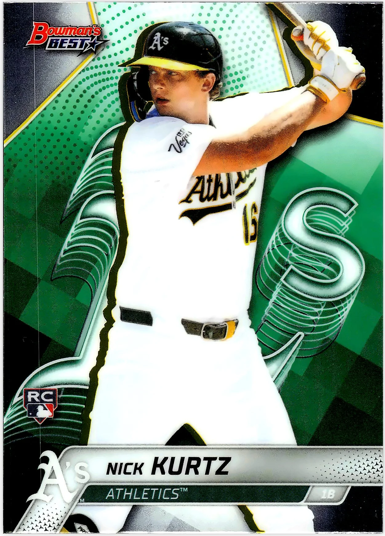 Nick Kurtz 2025 Bowman's Best #42 baseball card - Front