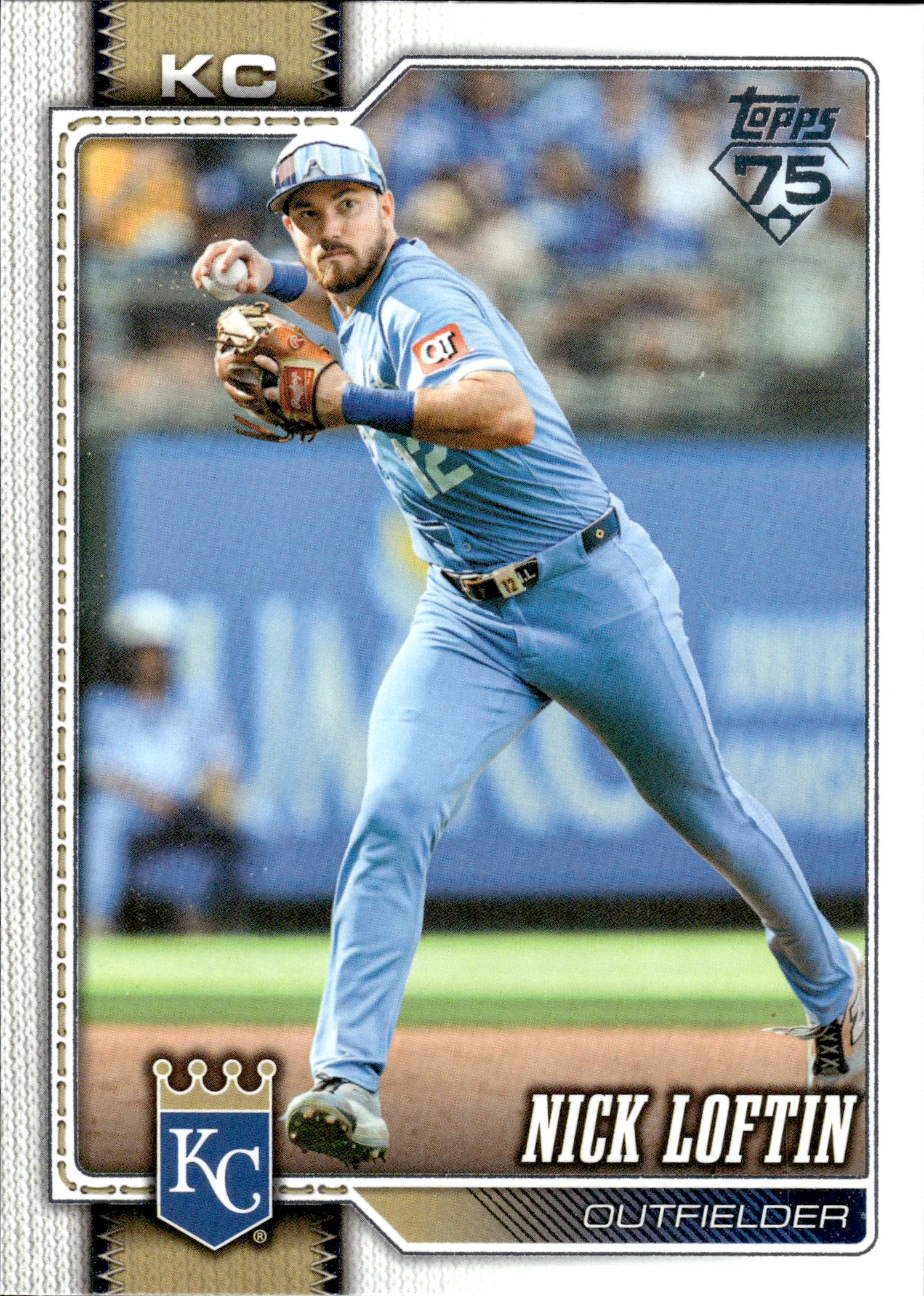 Nick Loftin #452 2026 Topps Series 2 baseball card - Front