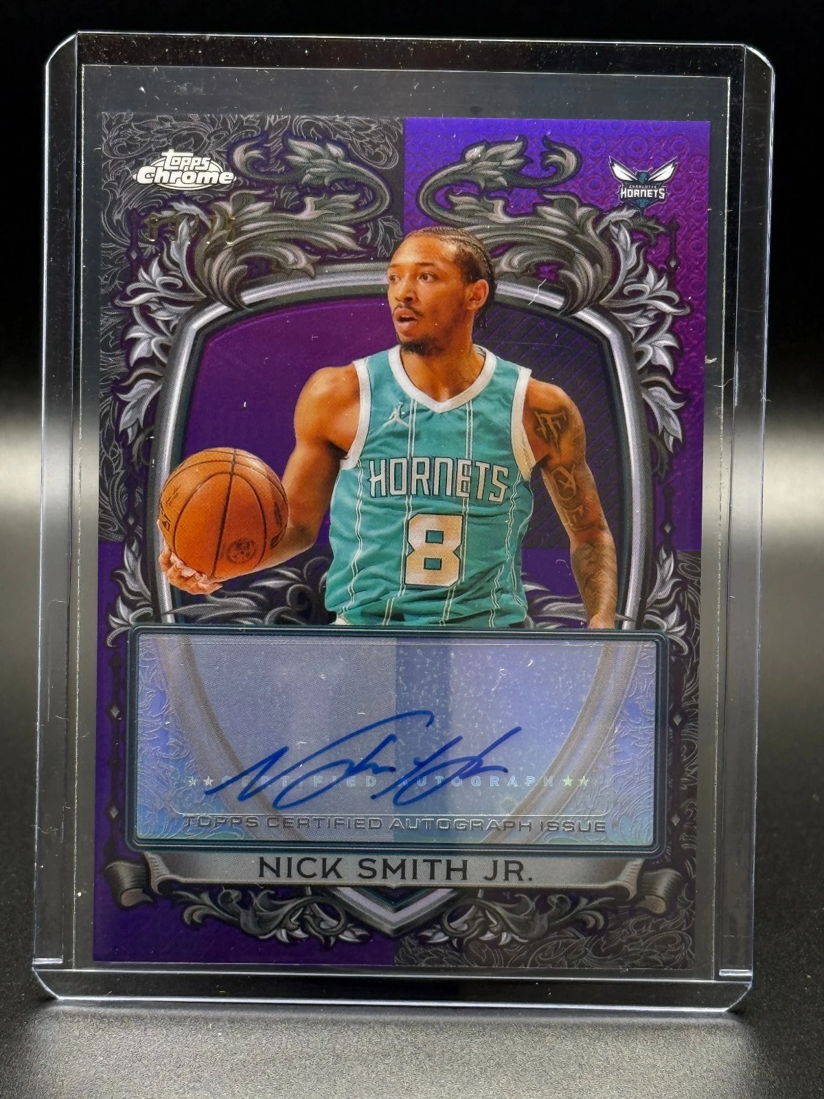 Nick Smith Jr. 2025-26 Topps Chrome card
