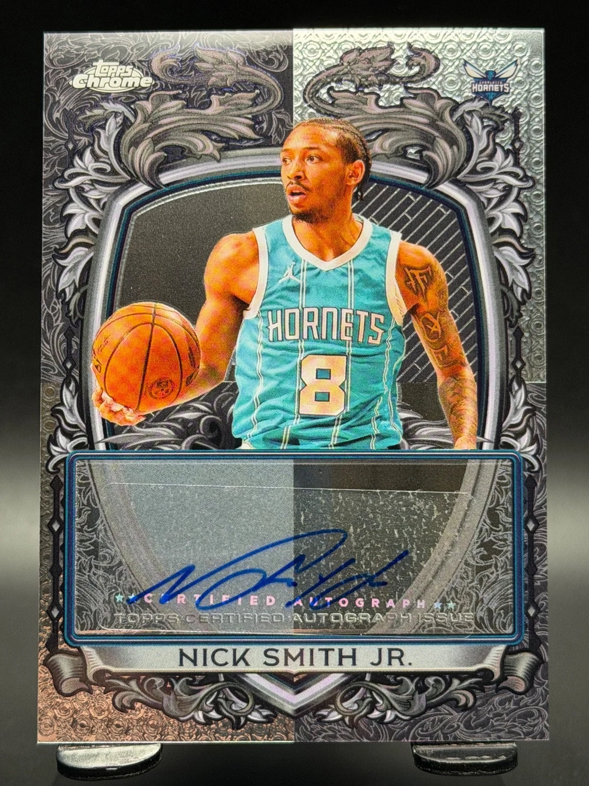 Nick Smith Jr. 2025 Topps Chrome Basketball card