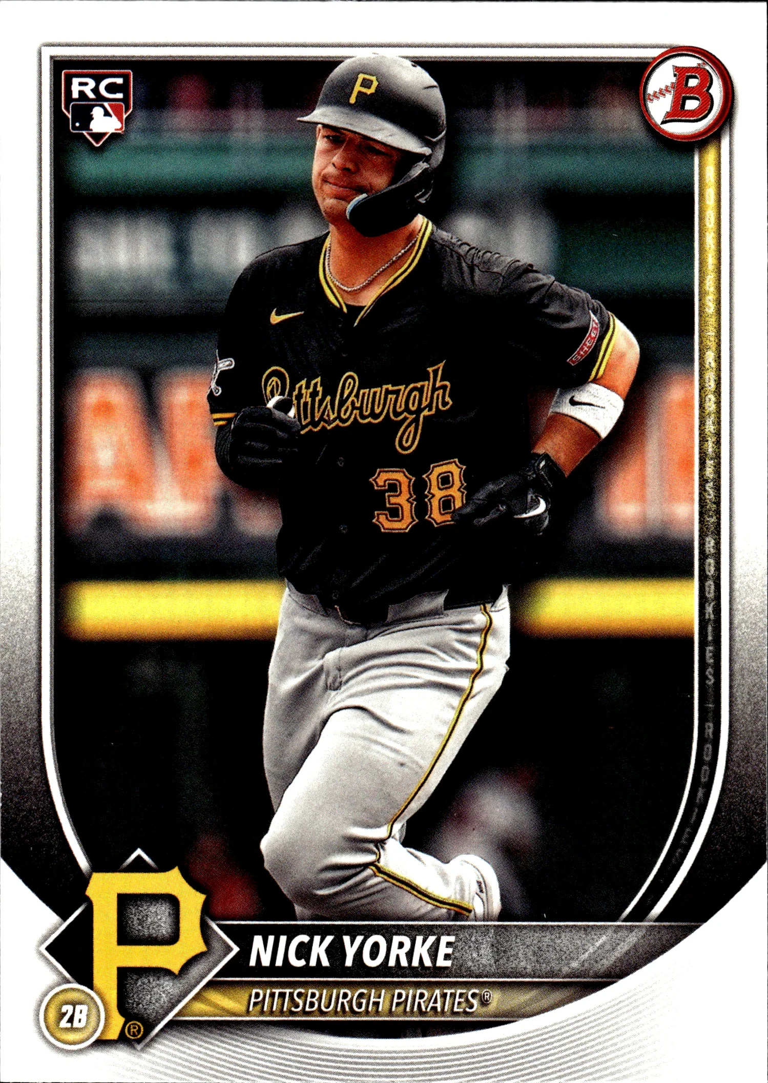 Nick Yorke 2025 Bowman #97 baseball rookie card - Front