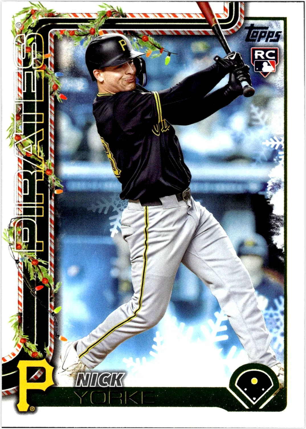 Nick Yorke 2025 Topps Holiday #H115 baseball rookie card - Front