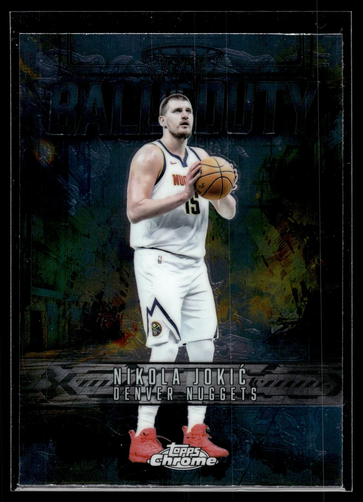Nikola Jokić 2025-26 Topps Chrome card
