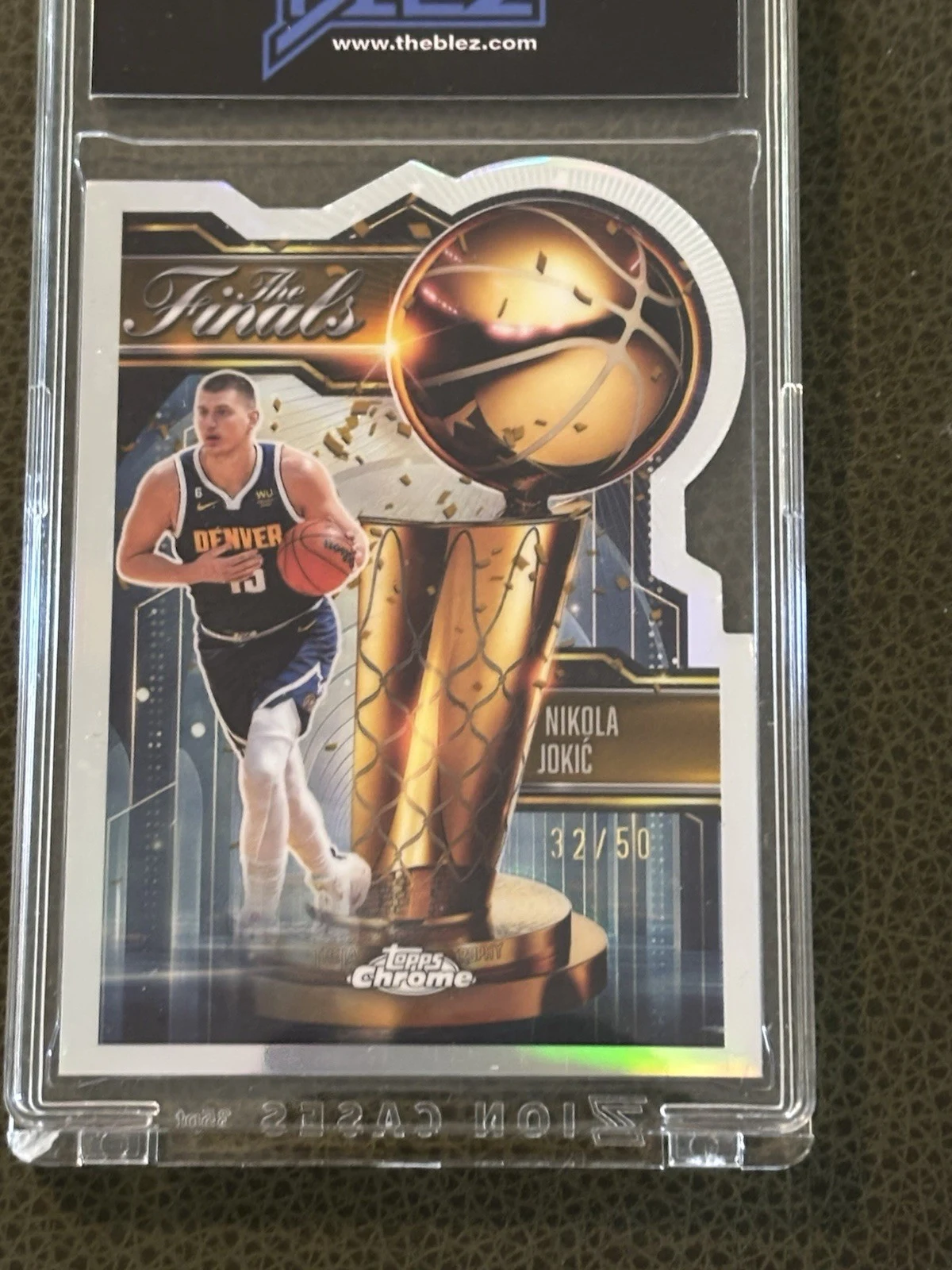 Nikola Jokić 2025 Topps Chrome Basketball card
