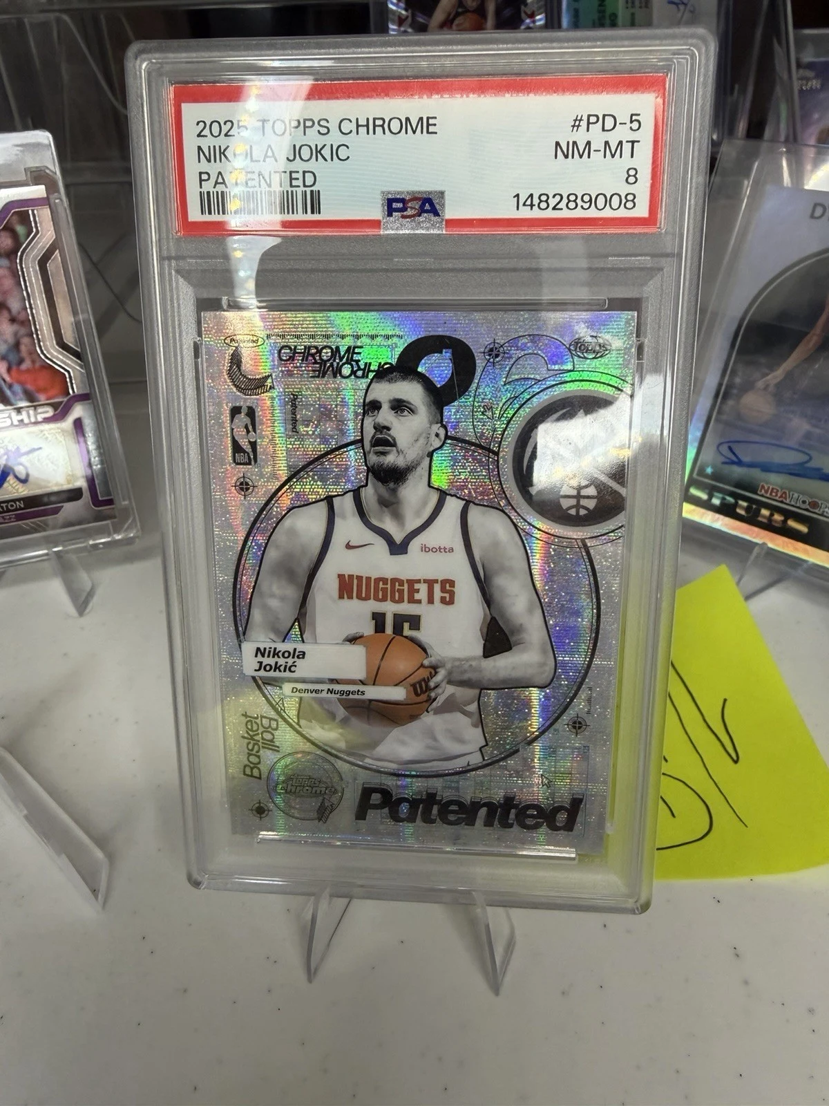 Nikola Jokić 2025 Topps Chrome Basketball card