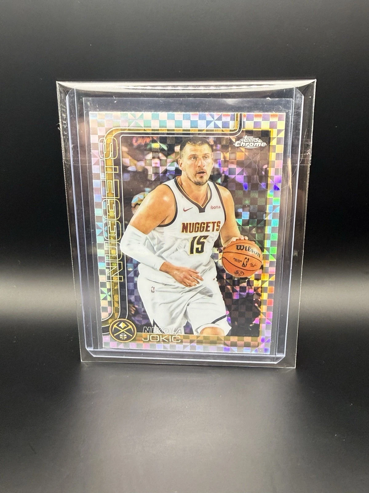 Nikola Jokić 2025-26 Topps Chrome card