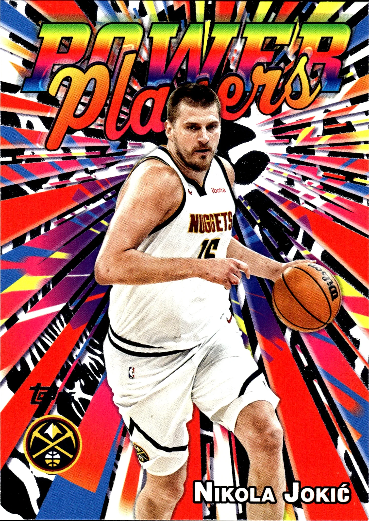 Nikola Jokić 2025-26 Topps #PP-12 Power Players basketball card - Front