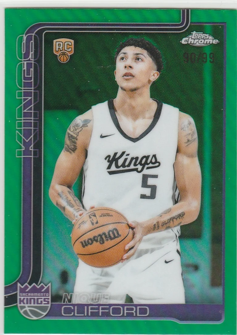 Nique Clifford 2025-26 Topps Chrome card