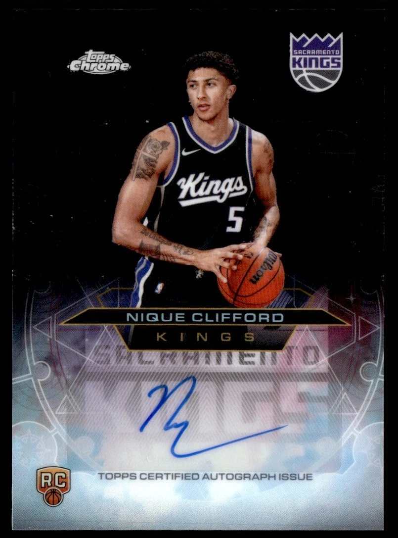 Nique Clifford 2025-26 Topps Chrome card