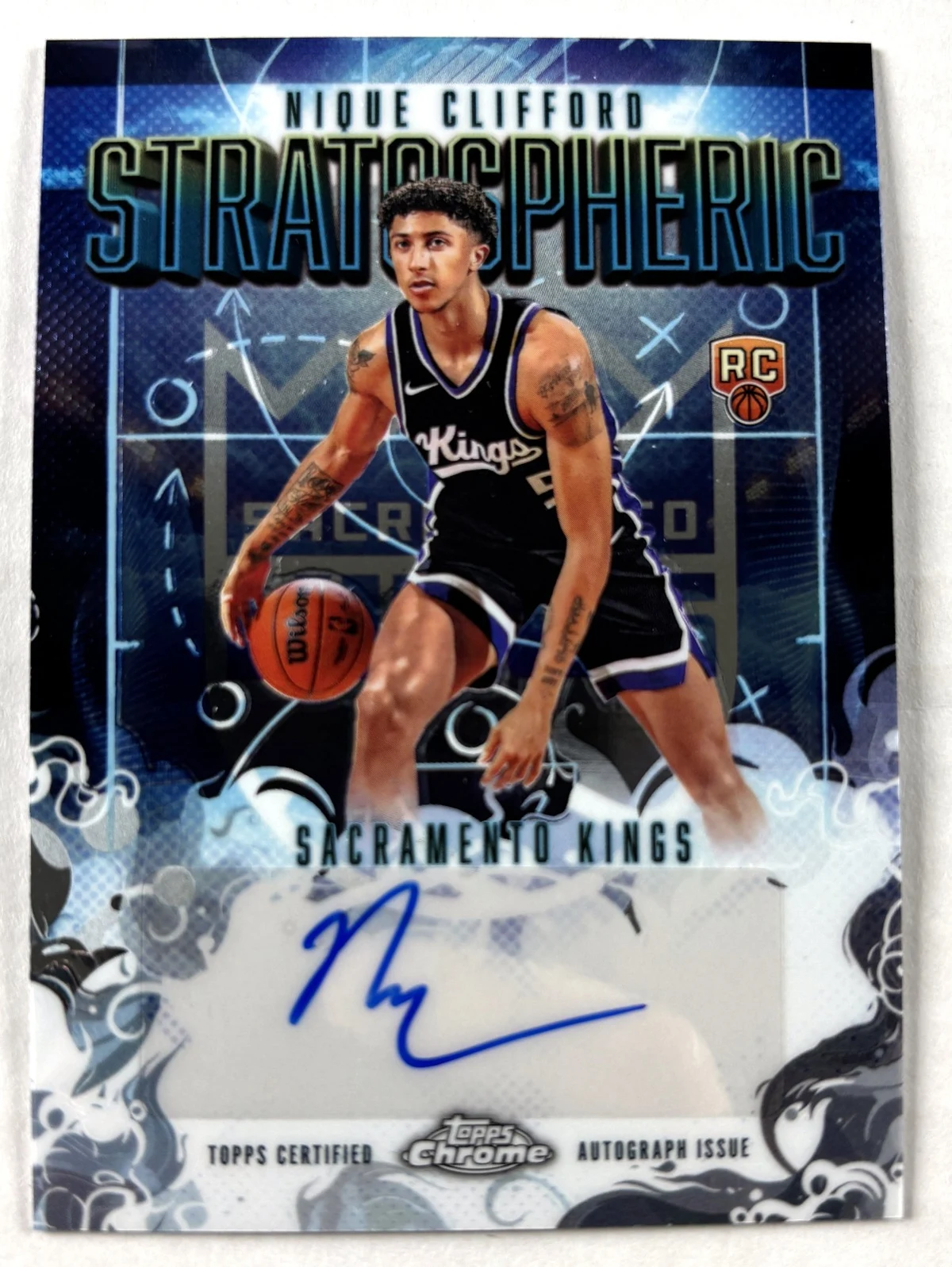 Nique Clifford 2025-26 Topps Chrome card