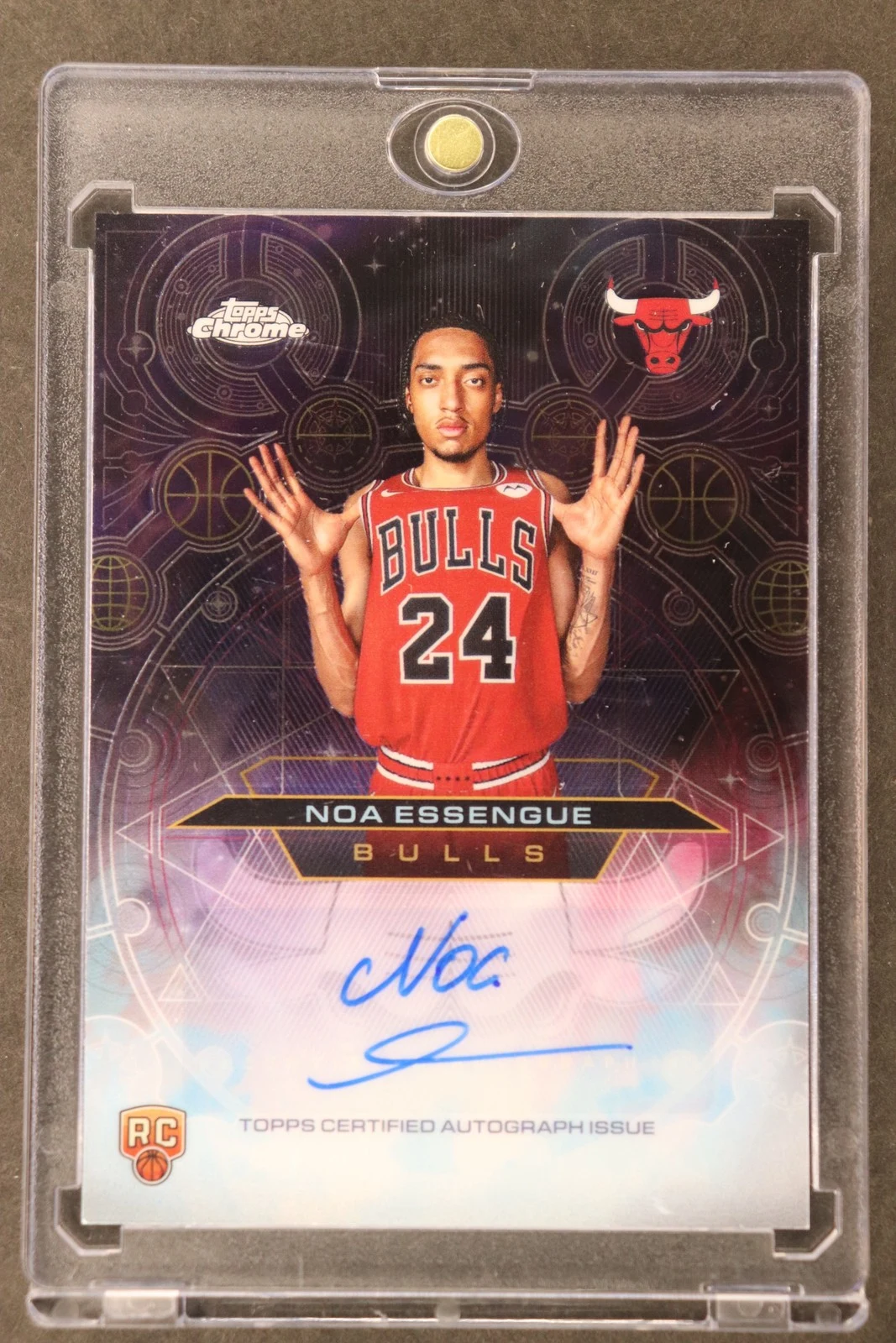 Noa Essengue 2025 Topps Chrome Basketball card