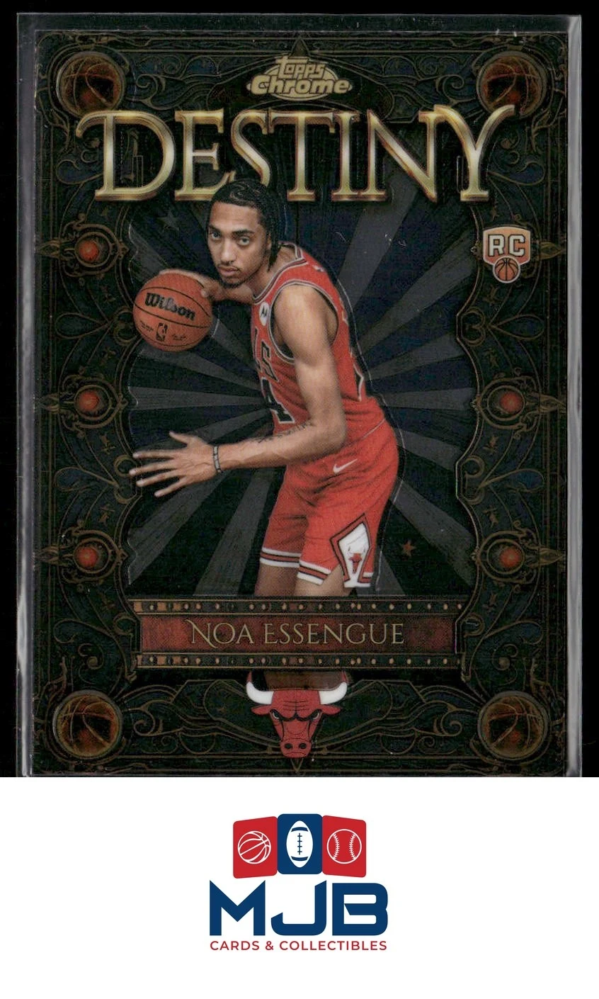 Noa Essengue 2025 Topps Chrome Basketball card