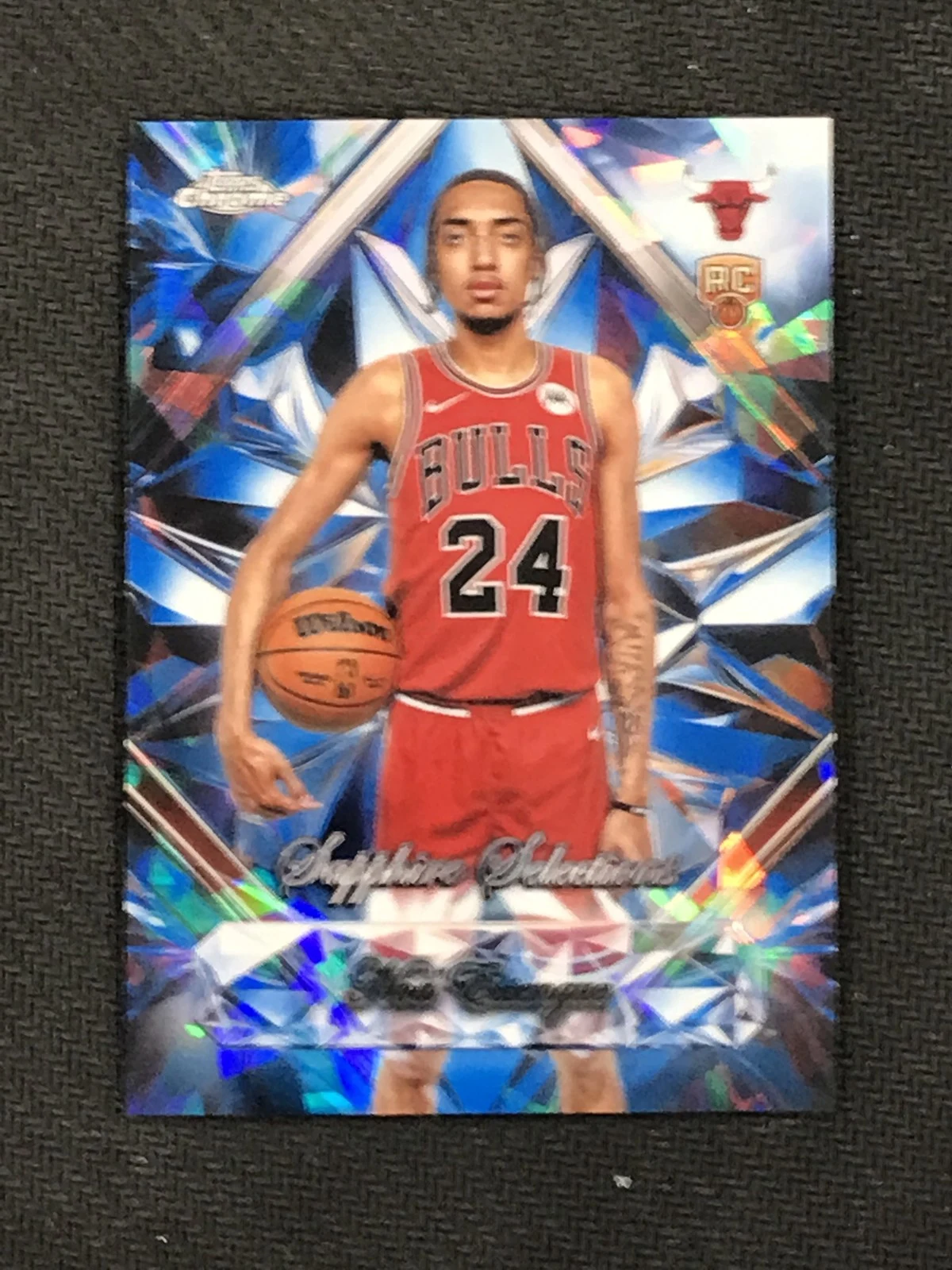 Noa Essengue 2025 Topps Chrome Basketball card
