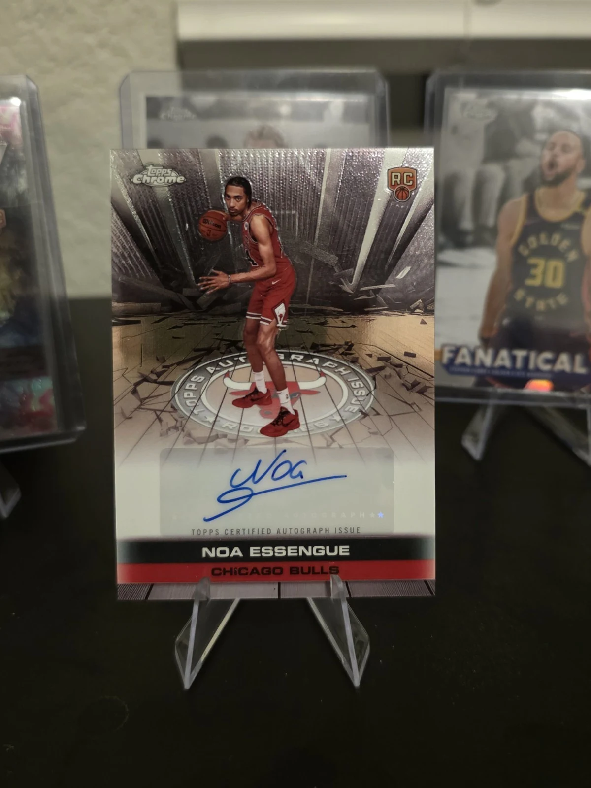 Noa Essengue 2025 Topps Chrome Basketball card
