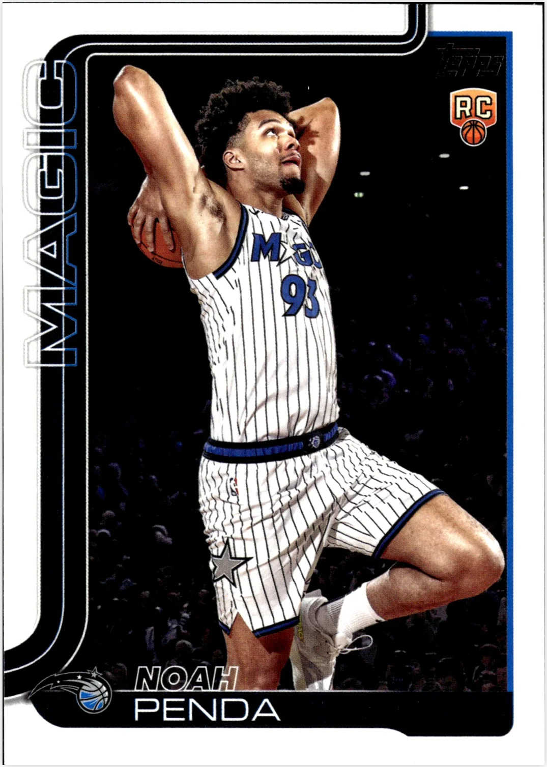 Noah Penda 2025-26 Topps #232 basketball rookie card - Front