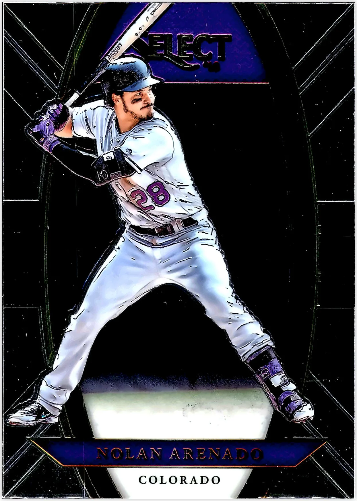 Nolan Arenado 2018 Panini Chronicles #22 Select baseball card - Front