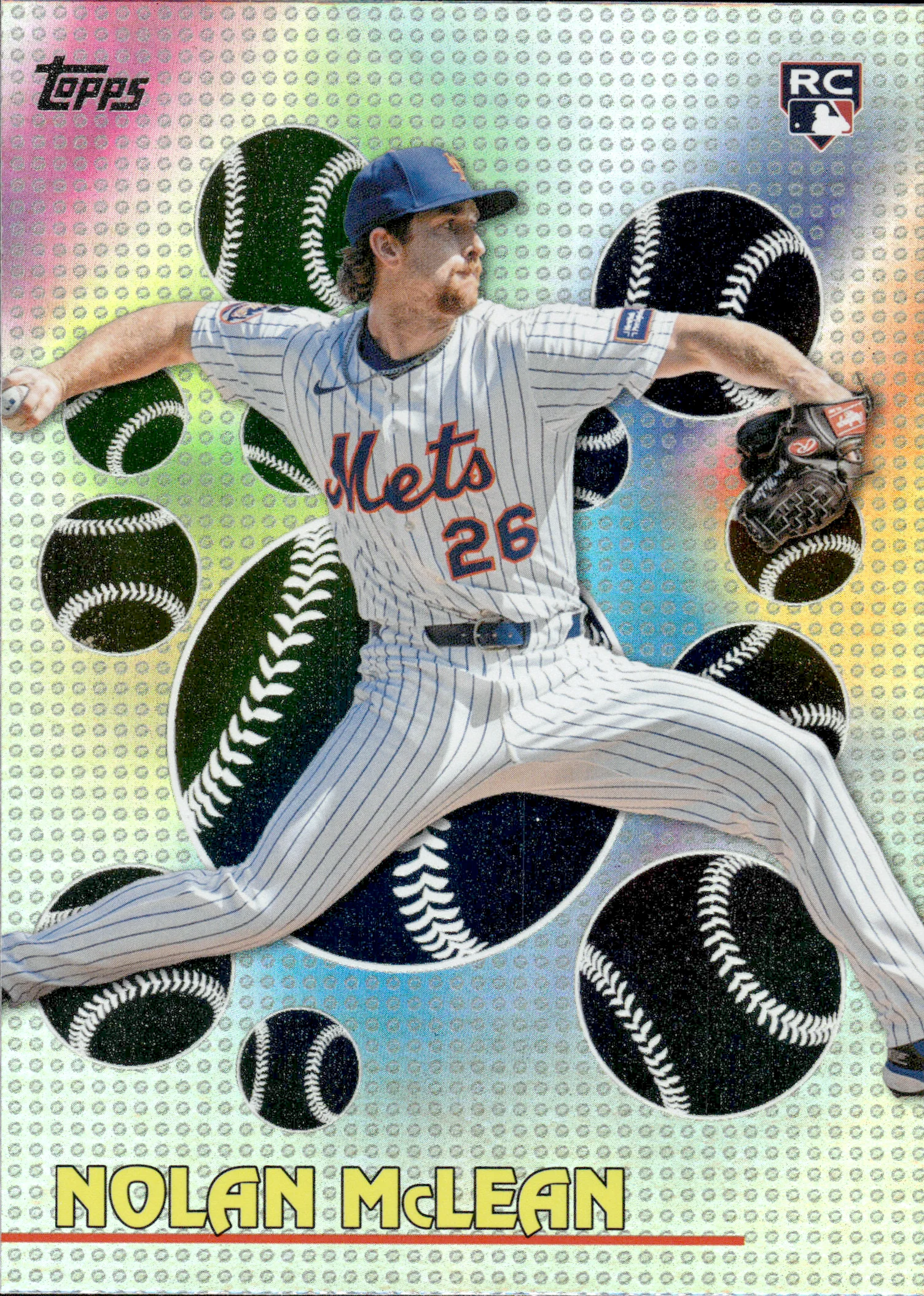 Nolan McLean #TOG-33 Rookie Card 2026 Topps Series 2 Baseball Titans of the Game baseball rookie card - Front