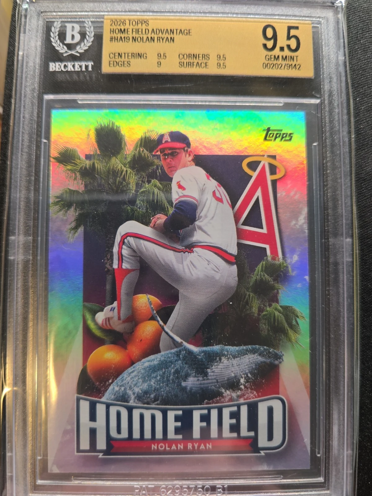 Nolan Ryan #HA-19 2026 Topps Series 1 Baseball Home Field Advantage front