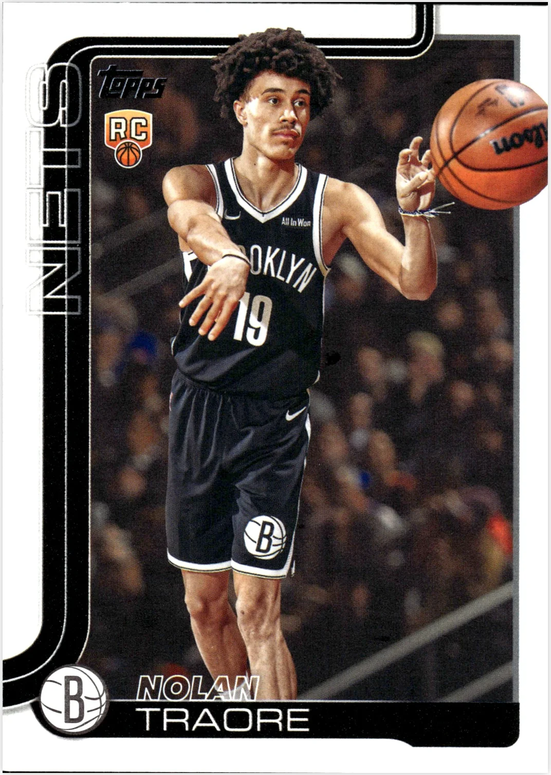 Nolan Traore 2025-26 Topps #219 basketball rookie card - Front