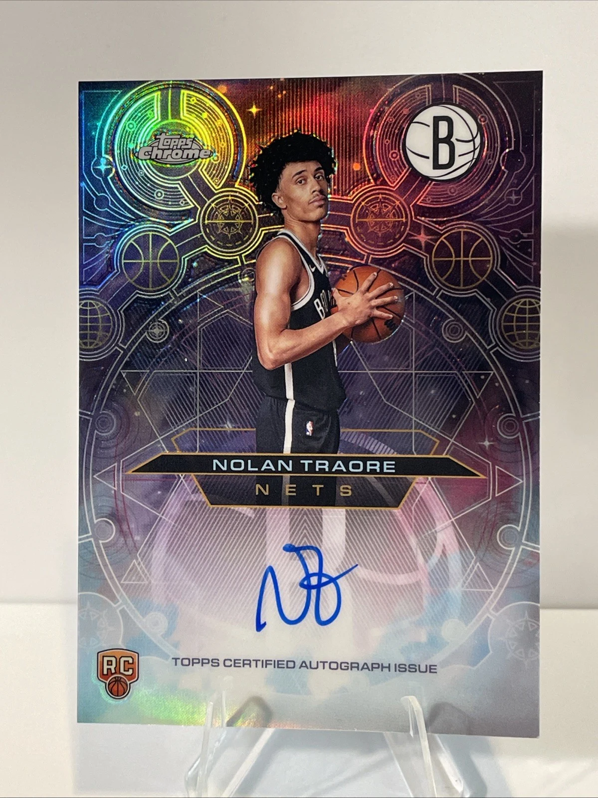 Nolan Traore 2025 Topps Chrome Basketball card