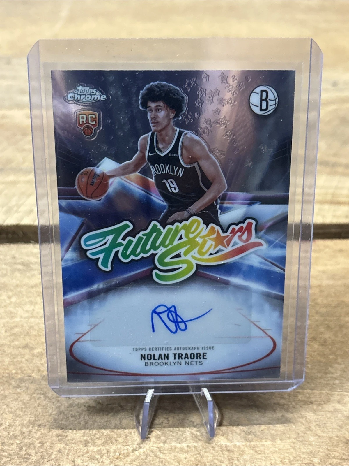 Nolan Traore 2025-26 Topps Chrome card