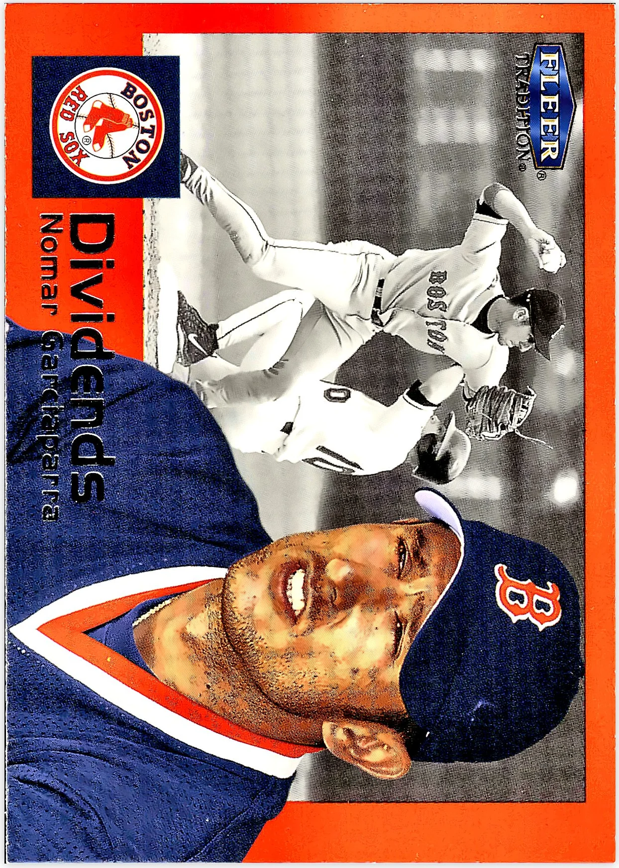 Nomar Garciaparra 2000 Fleer Tradition #11 D Dividends baseball card - Front