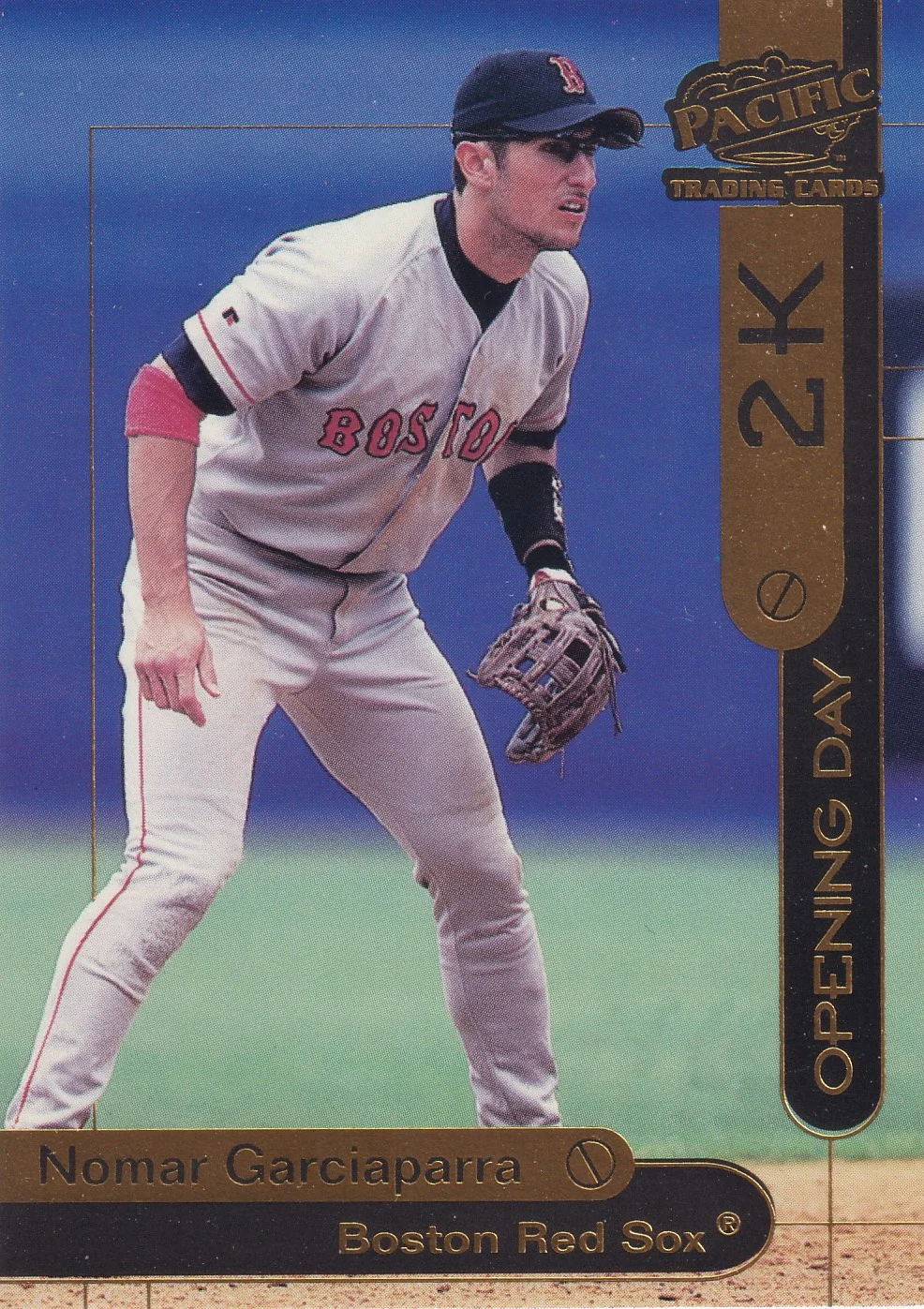 Nomar Garciaparra 2000 Pacific Opening Day 2K #OD 27 baseball card - Front