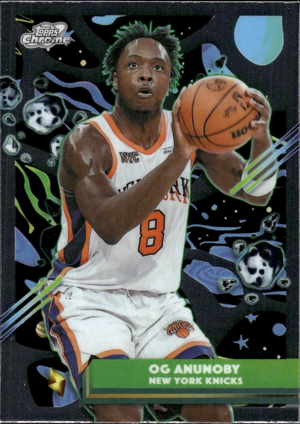 OG Anunoby #36 2026 Topps Cosmic Chrome Basketball front