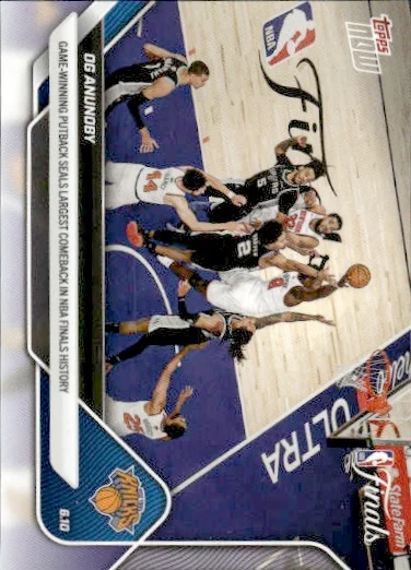 OG Anunoby #336 2026 Topps Now Basketball basketball card - Front