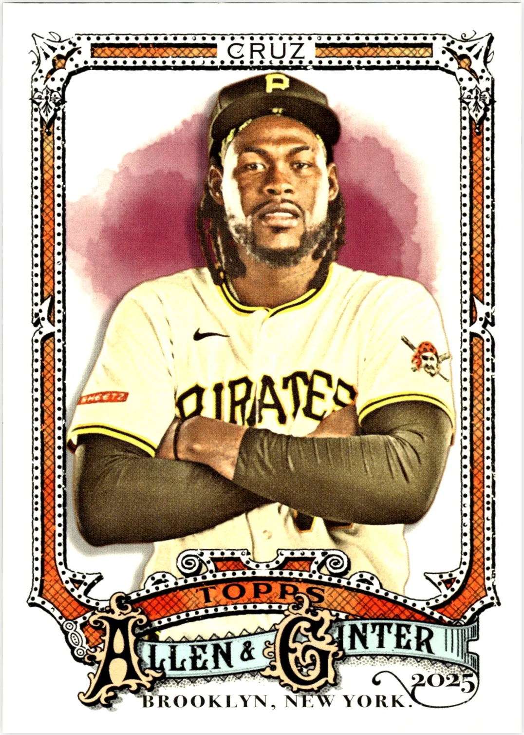 Oneil Cruz 2025 Topps Allen & Ginter #125 baseball card - Front