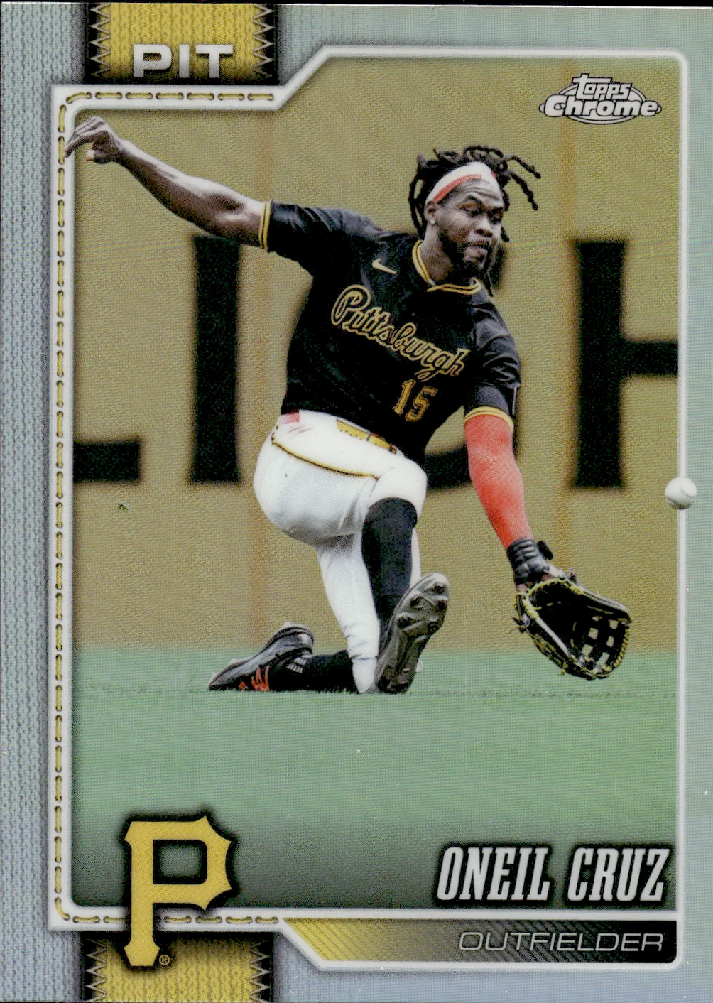 Oneil Cruz #249 Refractor 2026 Topps Chrome Baseball baseball card - Front