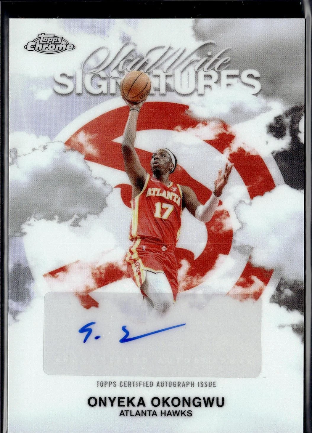 Onyeka Okongwu 2025-26 Topps Chrome card