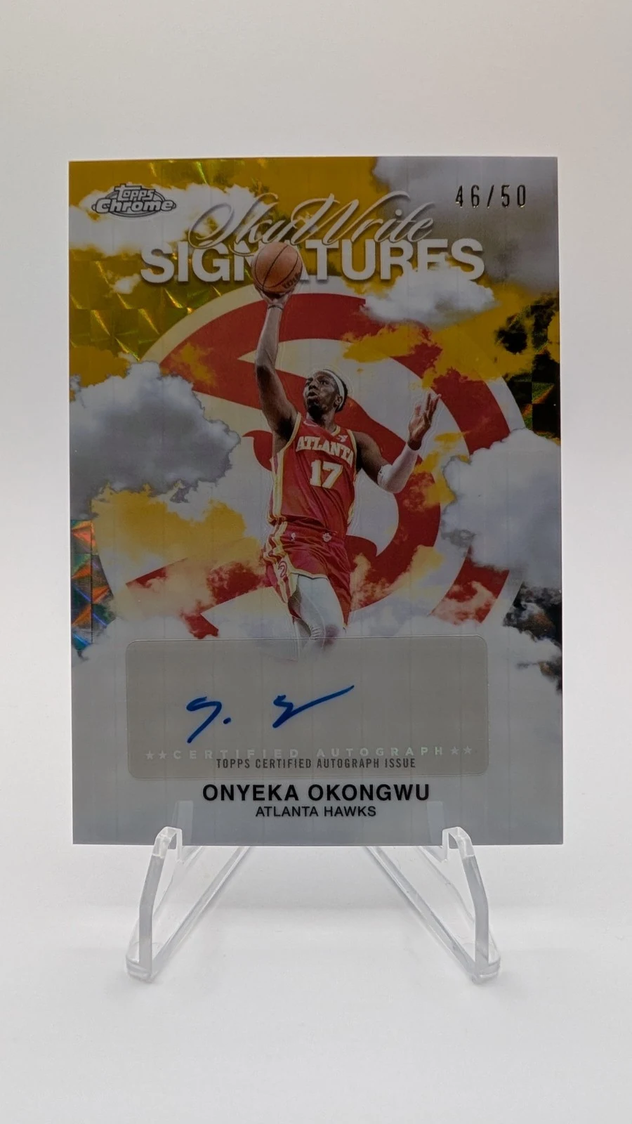 Onyeka Okongwu 2025 Topps Chrome Basketball card