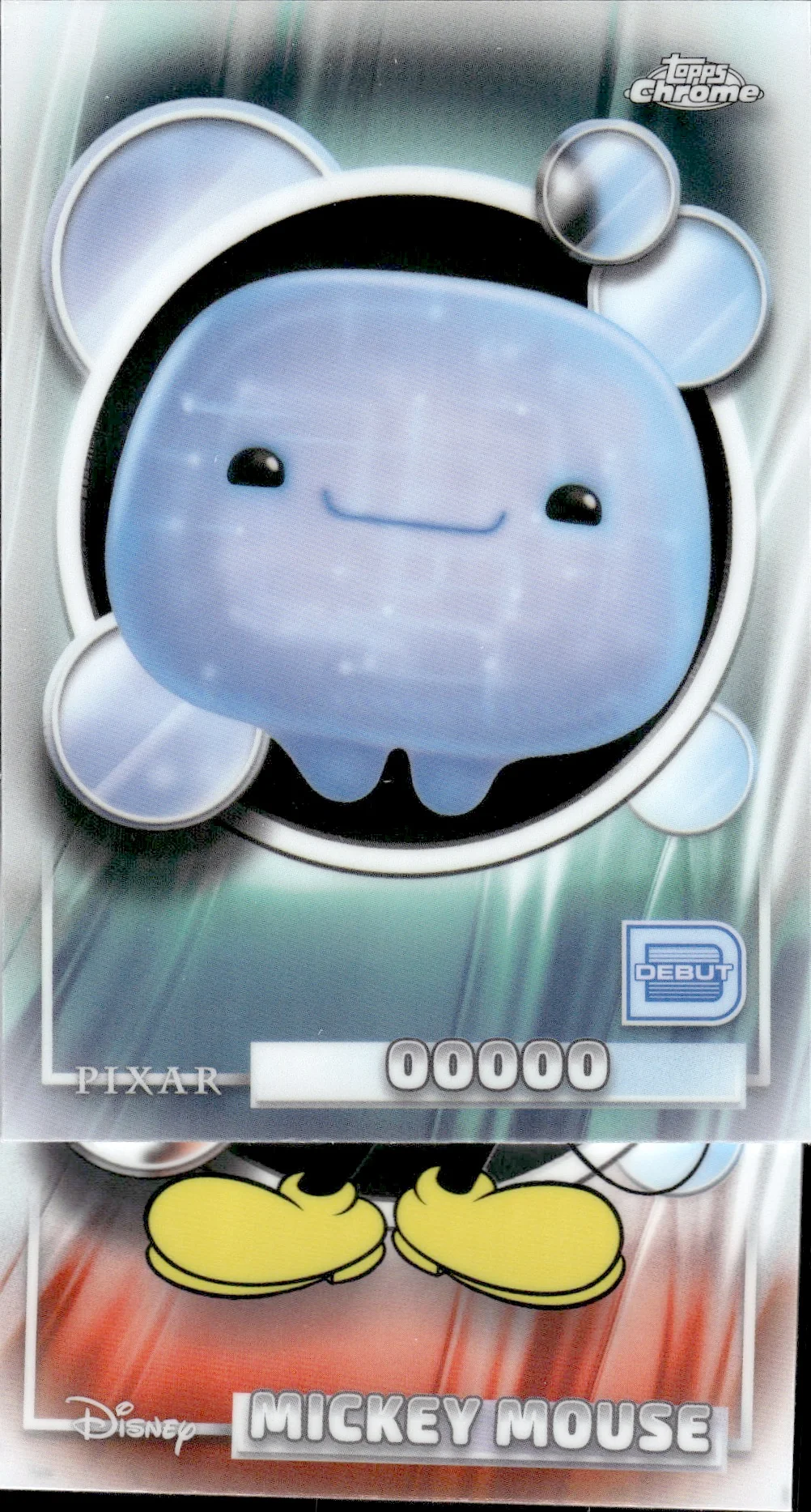 Ooooo #142 Refractor 2026 Topps Chrome Disney trading card - Front