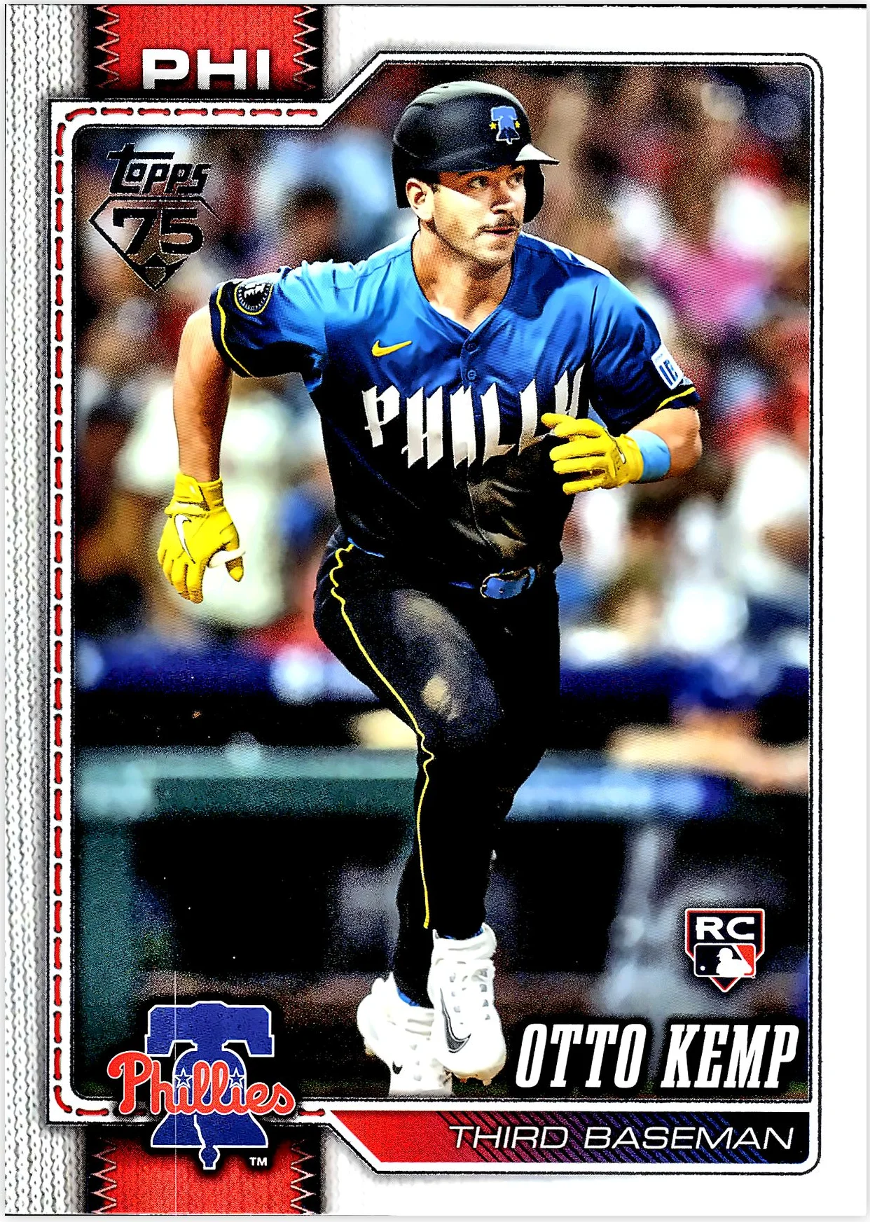 Otto Kemp 2026 Topps #187 baseball rookie card - Front