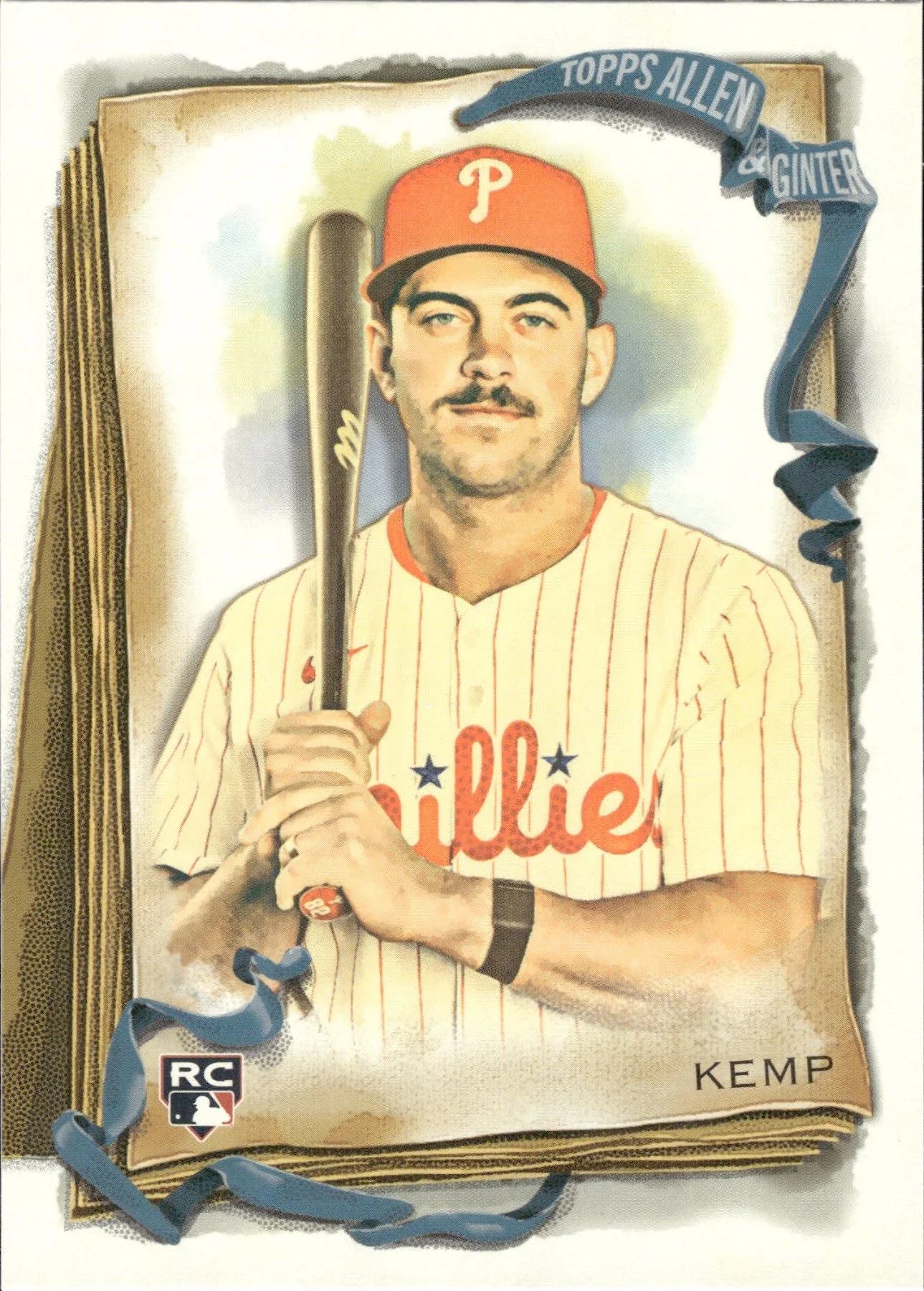 Otto Kemp #160 Rookie Card 2026 Topps Allen & Ginter trading rookie card - Front