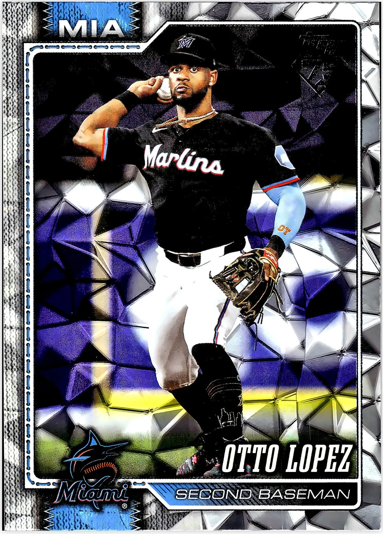 Otto Lopez 2026 Topps #194 Diamante Foil baseball card - Front