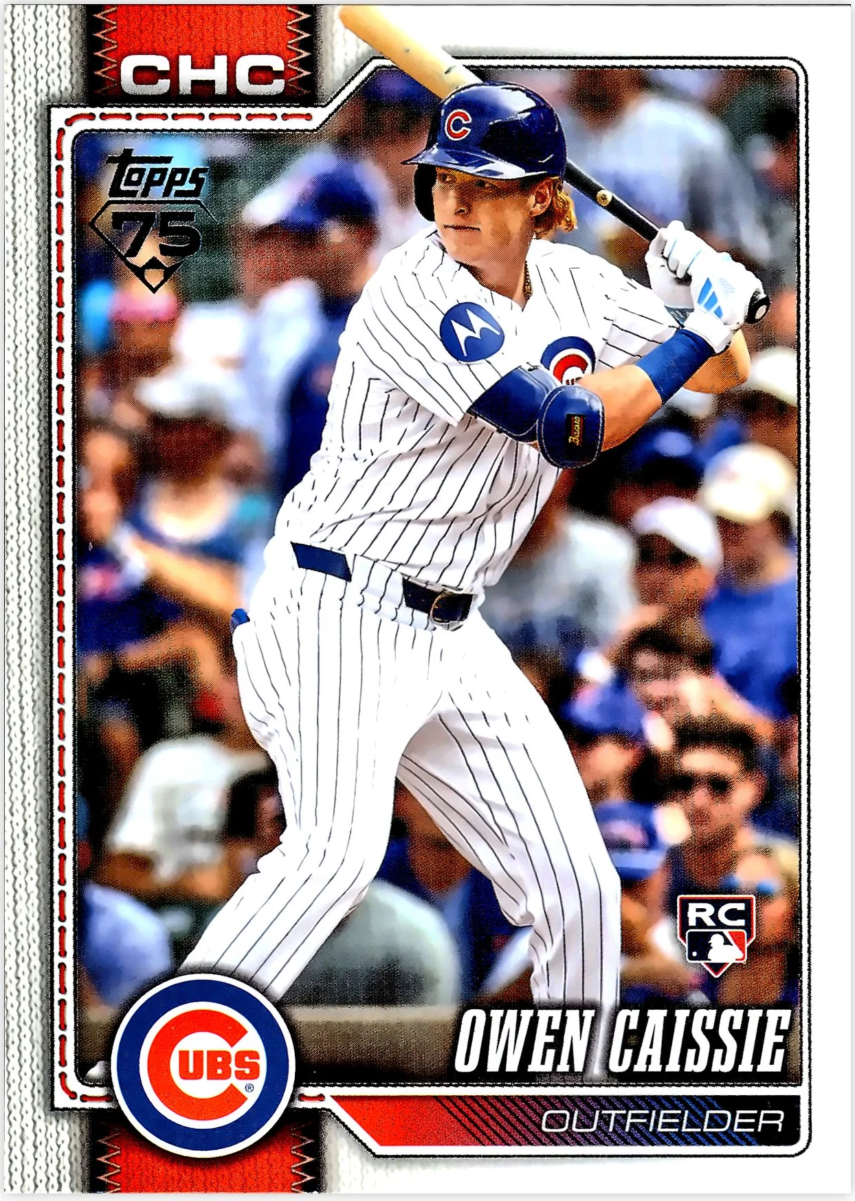 Owen Caissie 2026 Topps #233 baseball rookie card - Front