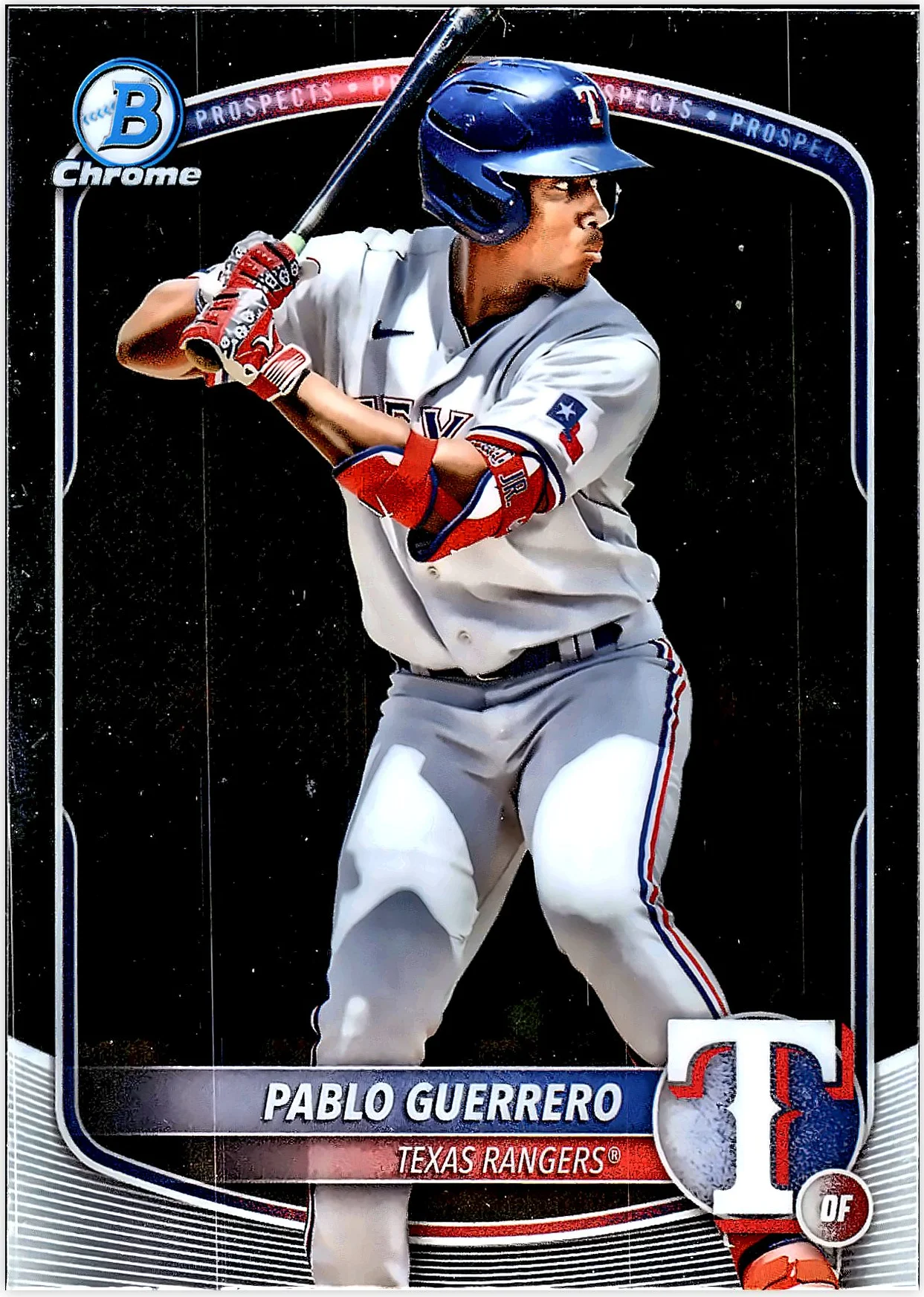 Pablo Guerrero 2025 Bowman #BCP-144 Chrome Prospects baseball card - Front