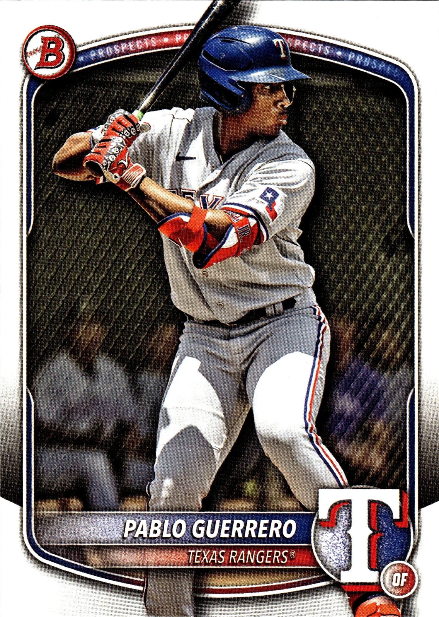 Pablo Guerrero 2025 Bowman #BP-144 Prospects baseball card - Front
