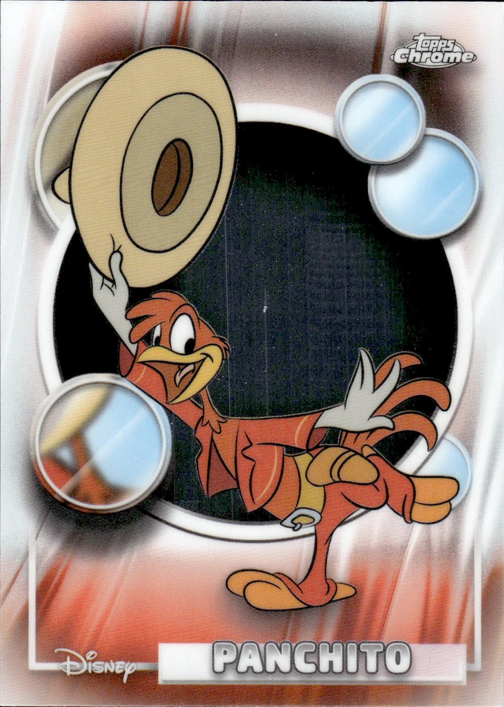Panchito #98 2026 Topps Chrome Disney trading card - Front