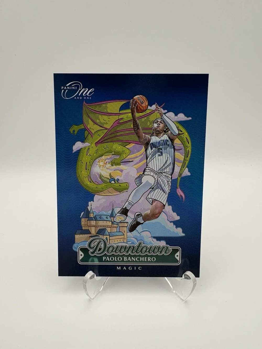 Paolo Banchero #34 2024-25 Panini One and One Basketball Downtown front