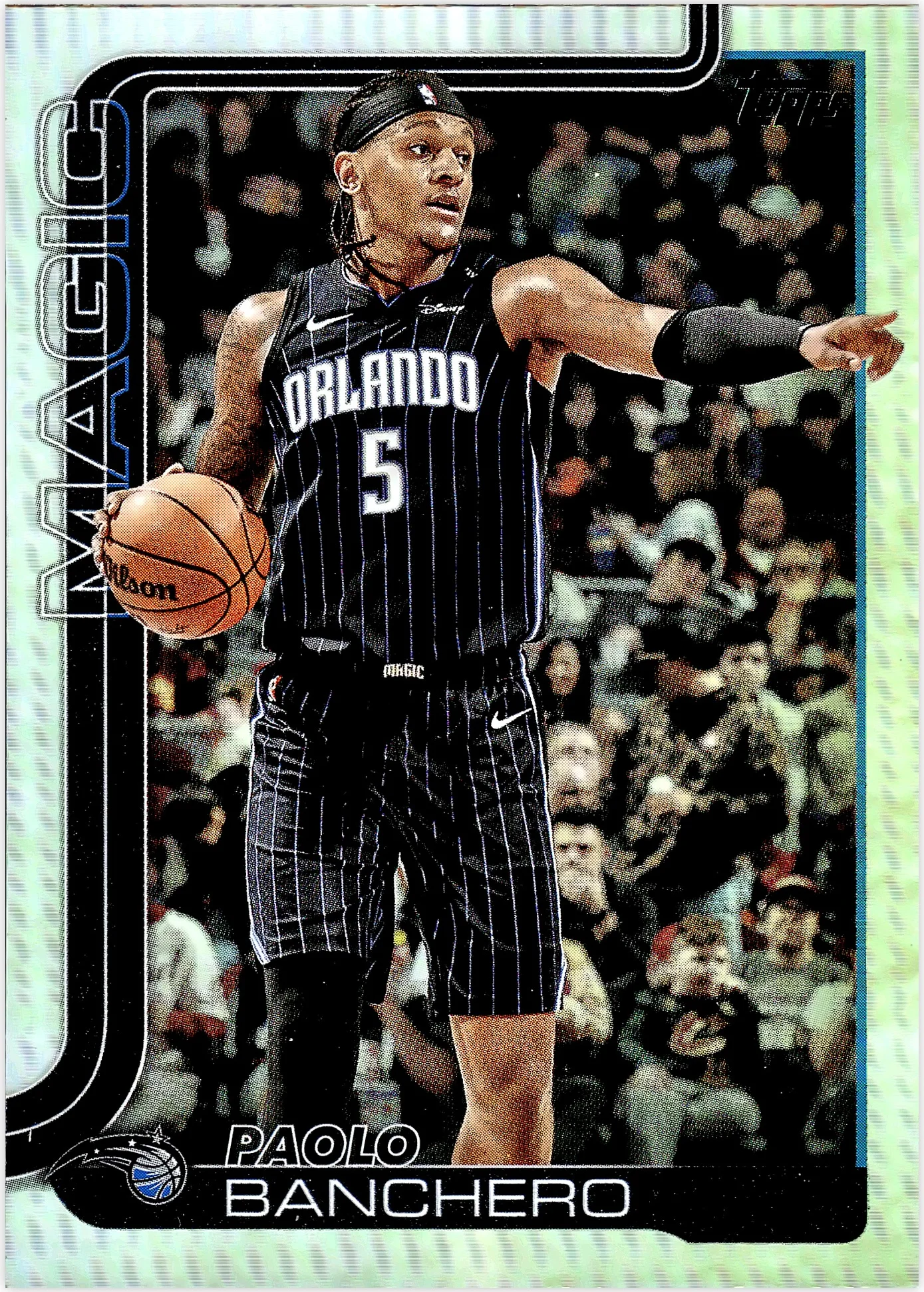Paolo Banchero 2025-26 Topps #87 Holo Foil basketball card - Front