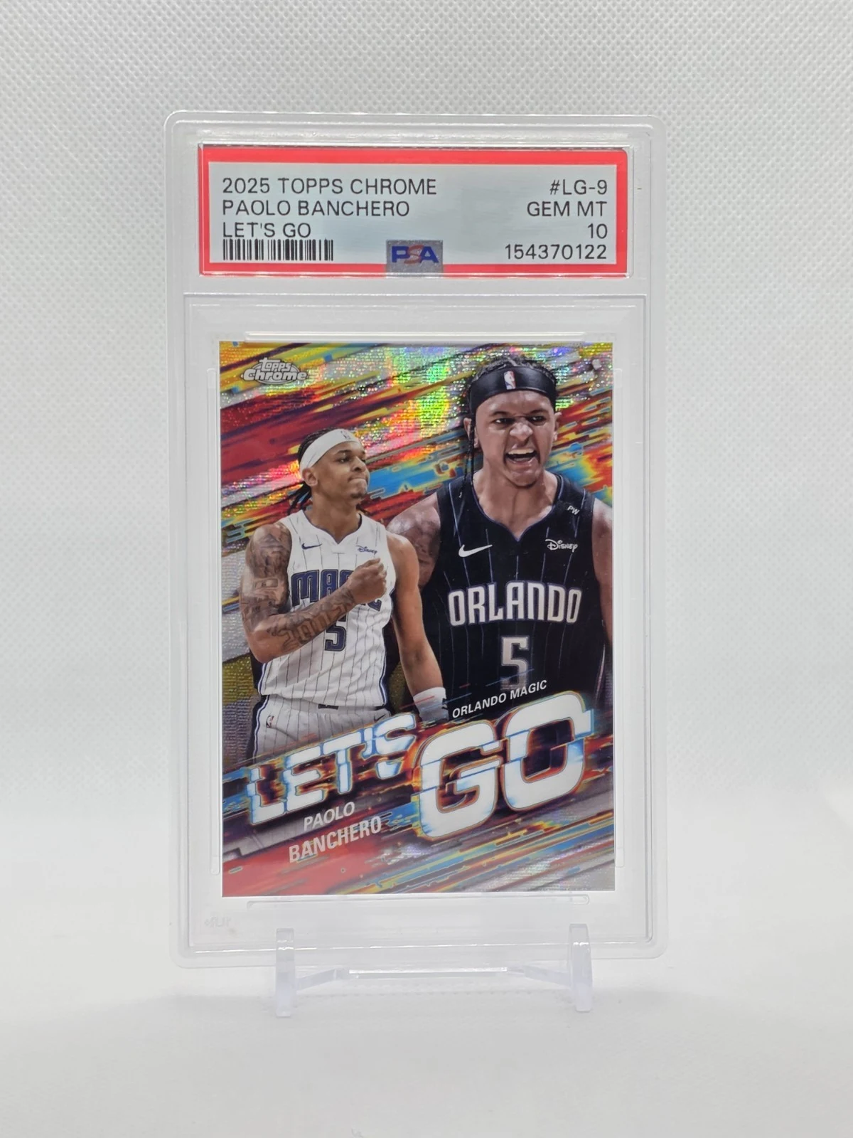 Paolo Banchero 2025-26 Topps Chrome card