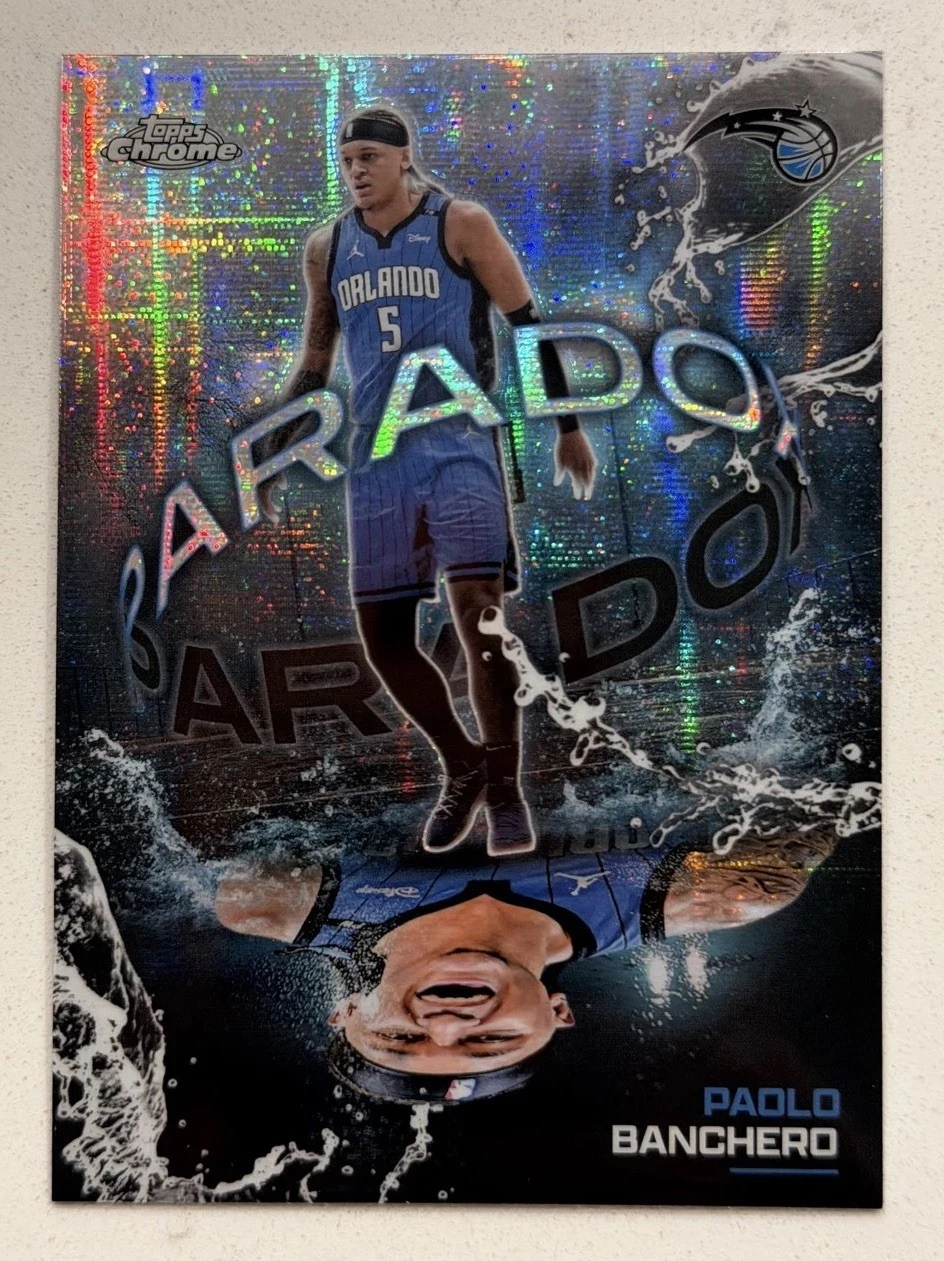 Paolo Banchero 2025-26 Topps Chrome card