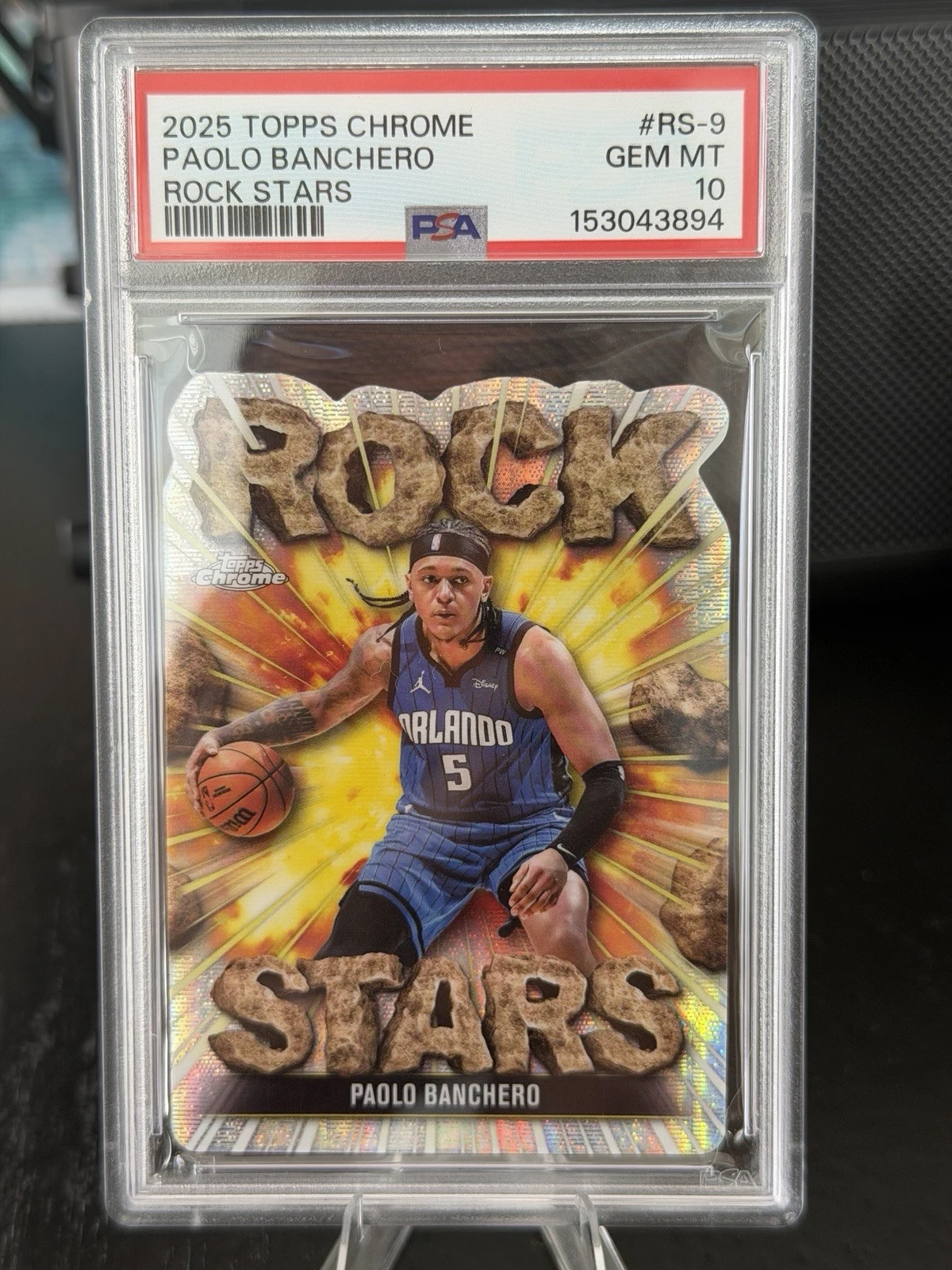 Paolo Banchero 2025 Topps Chrome Basketball card